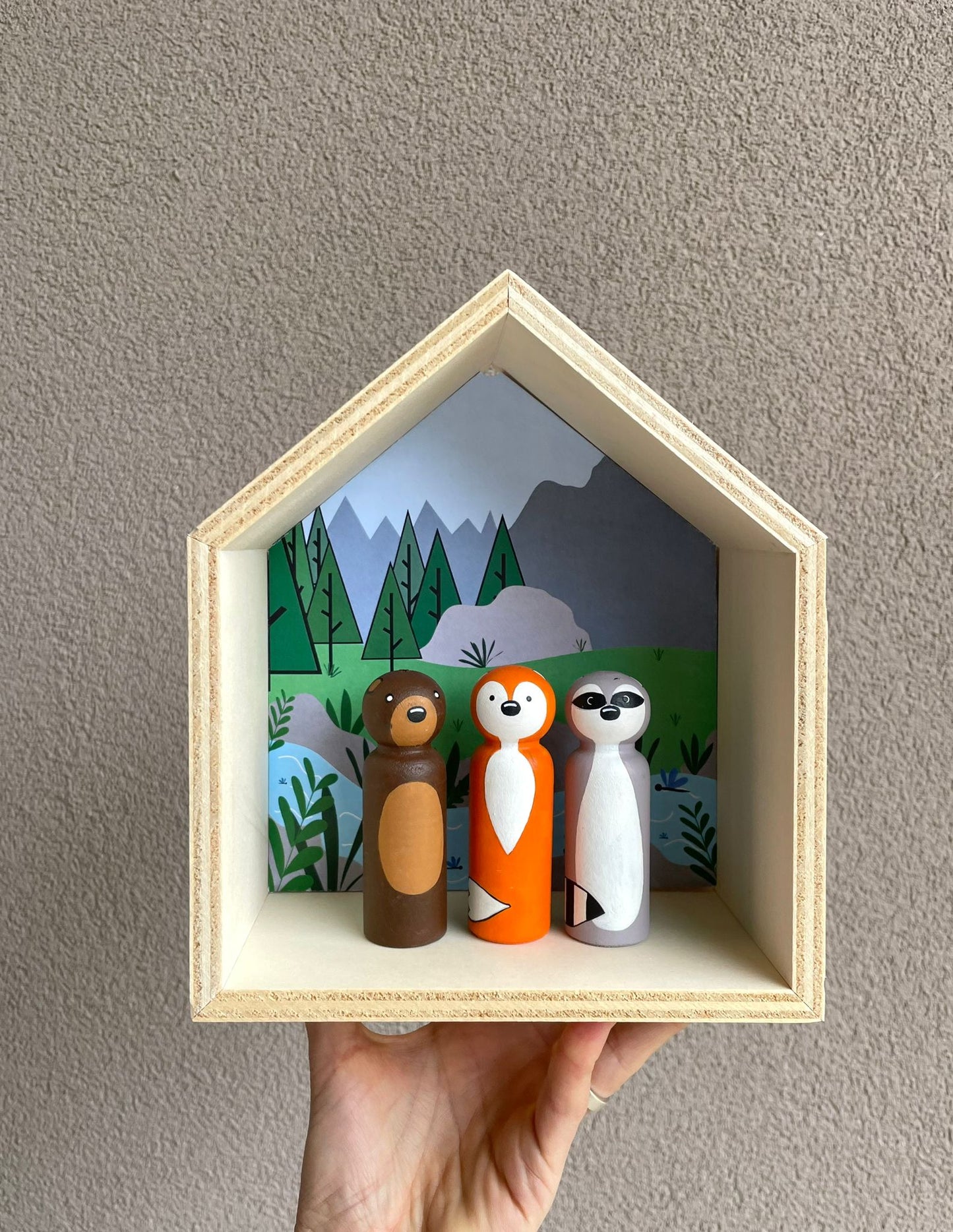 animali del bosco