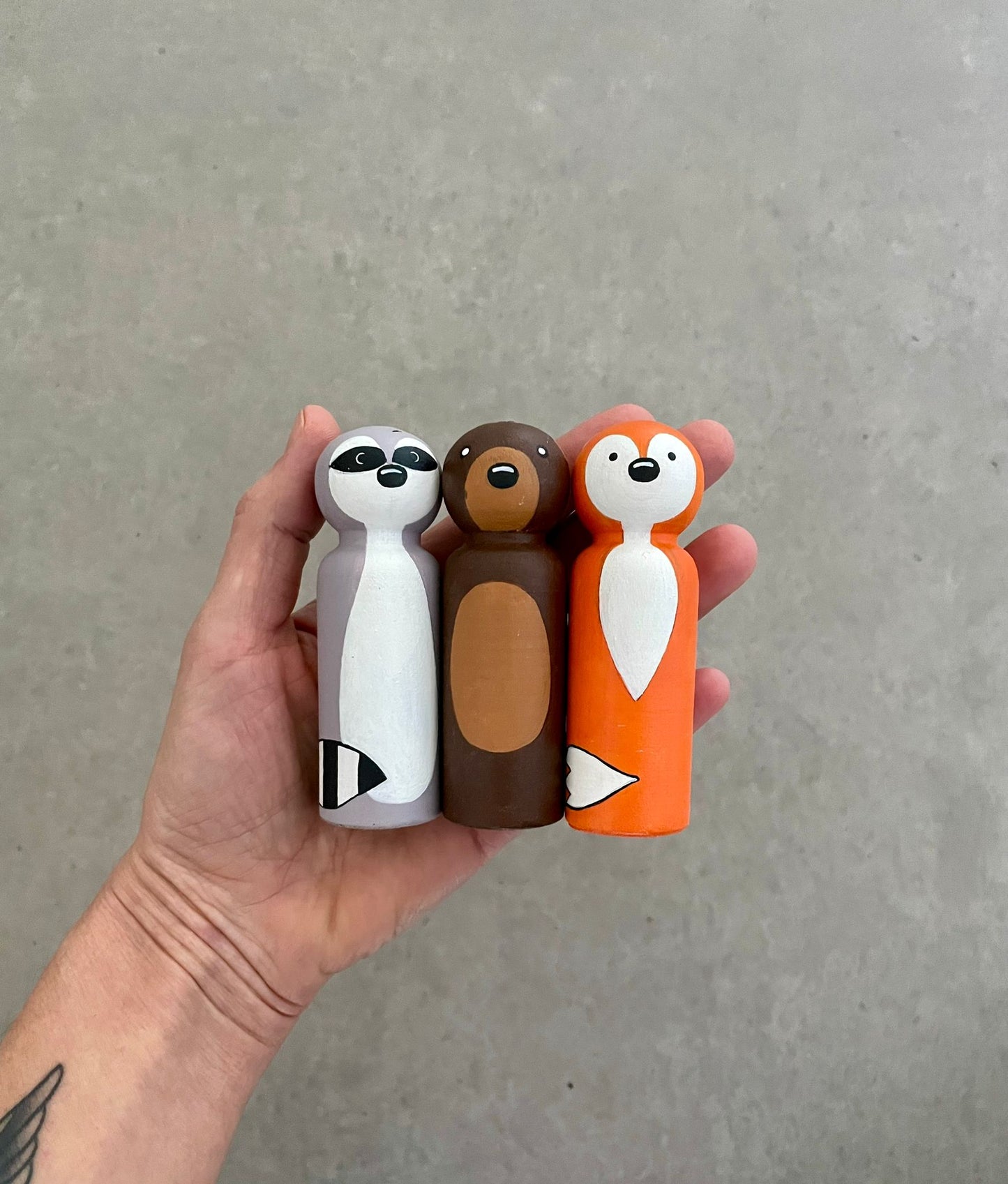 animali del bosco